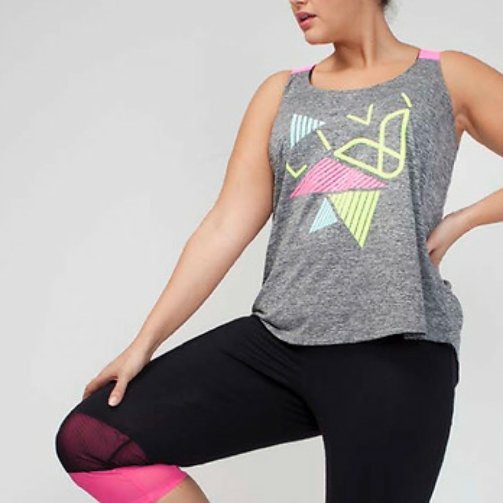 LANE BRYANT LIVI ACTIVE tank